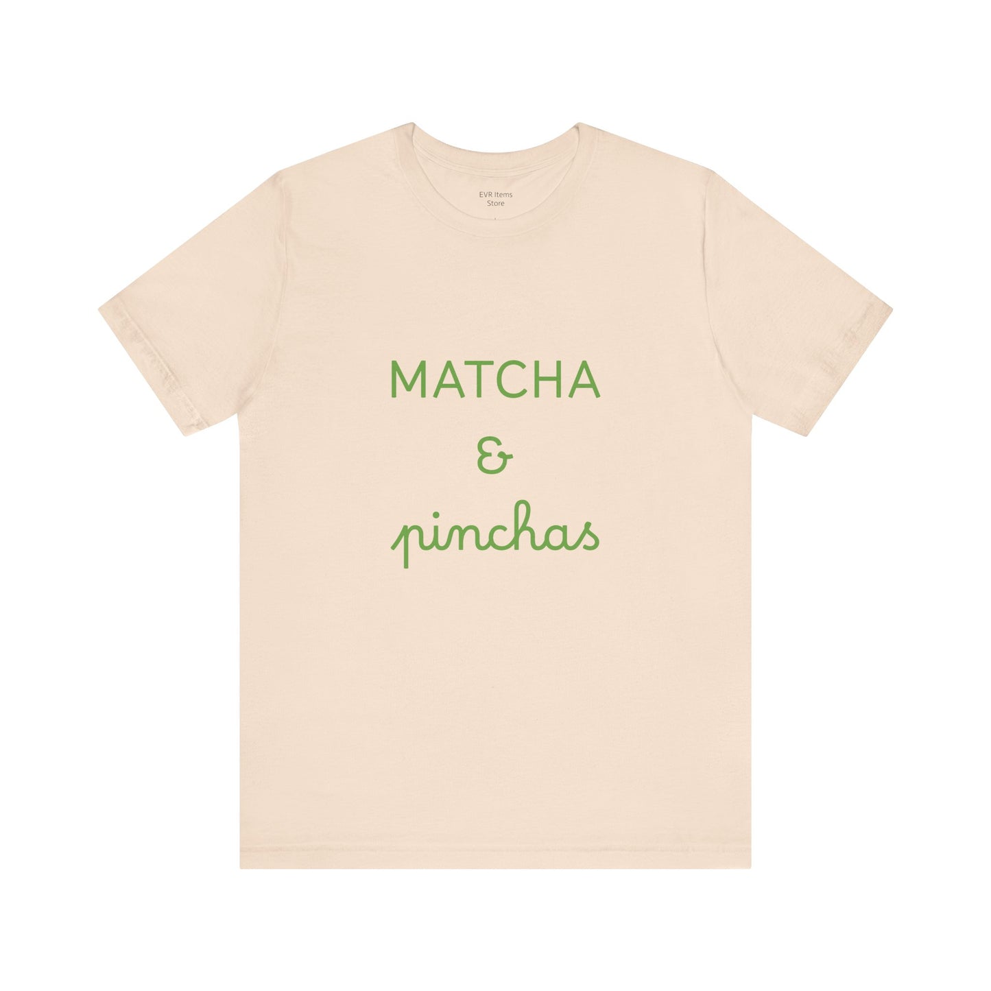 Matcha & Pinchas Unisex Tee, for yoga and matcha lovers