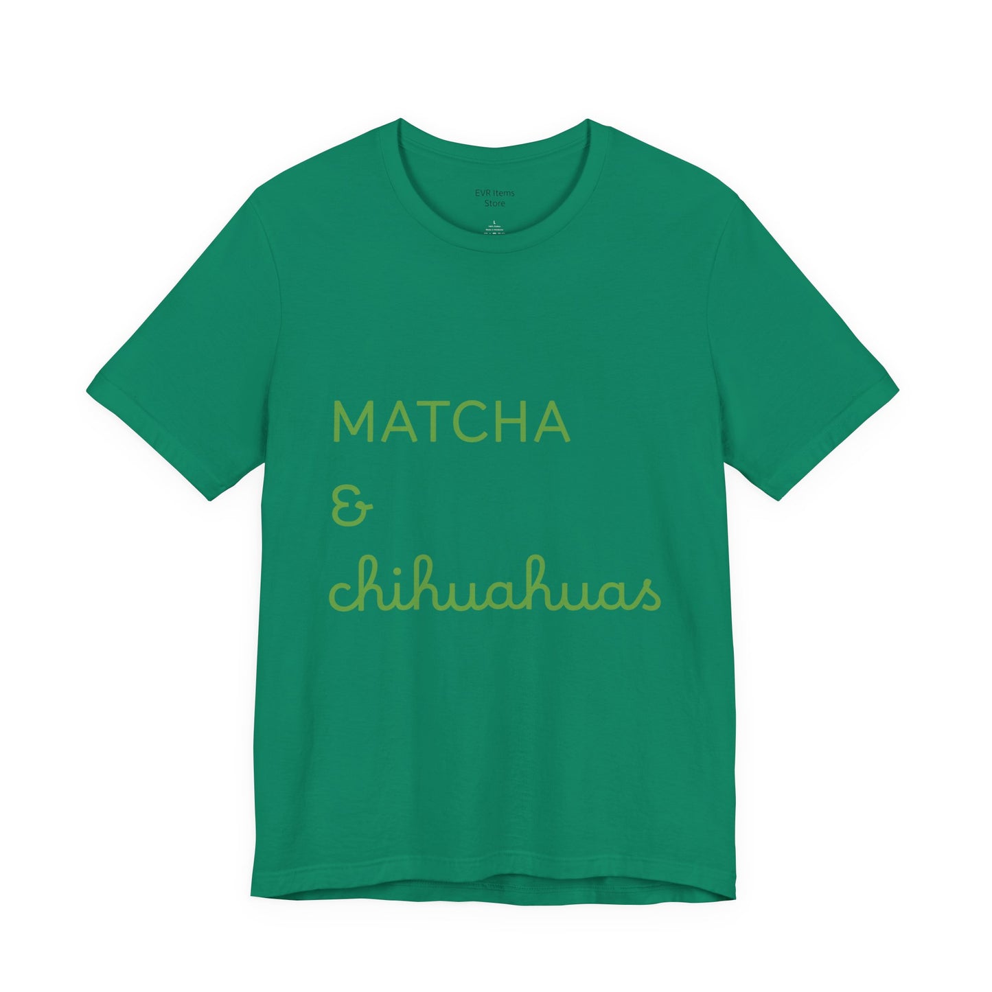 Matcha & Chihuahuas Tshirt animals lover