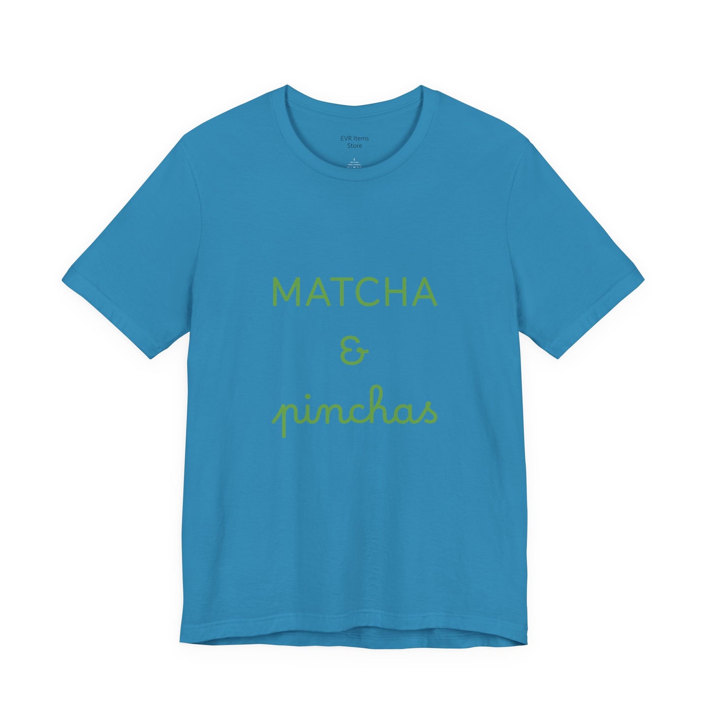 Matcha & Pinchas Unisex Tee, for yoga and matcha lovers