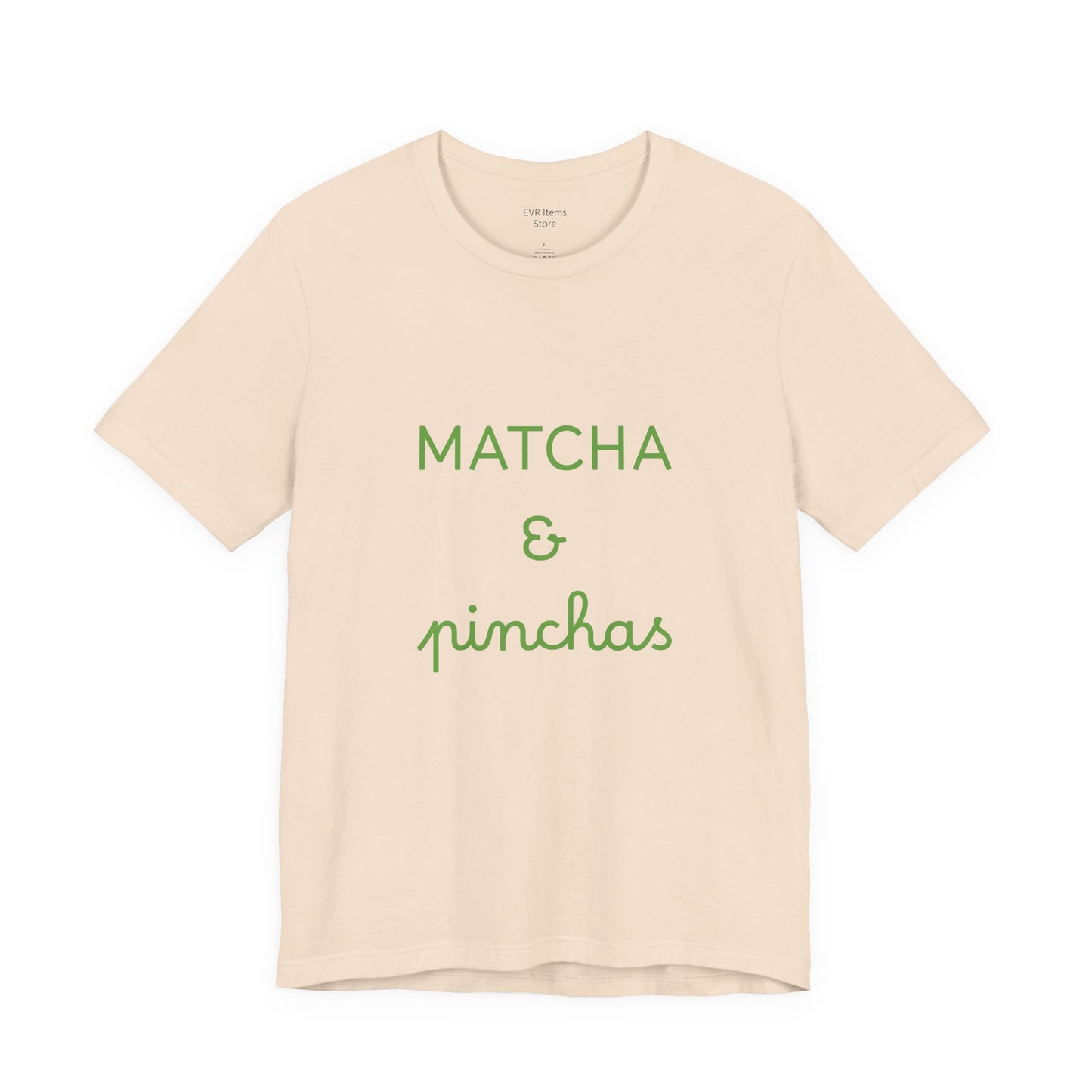 Matcha & Pinchas Unisex Tee, for yoga and matcha lovers