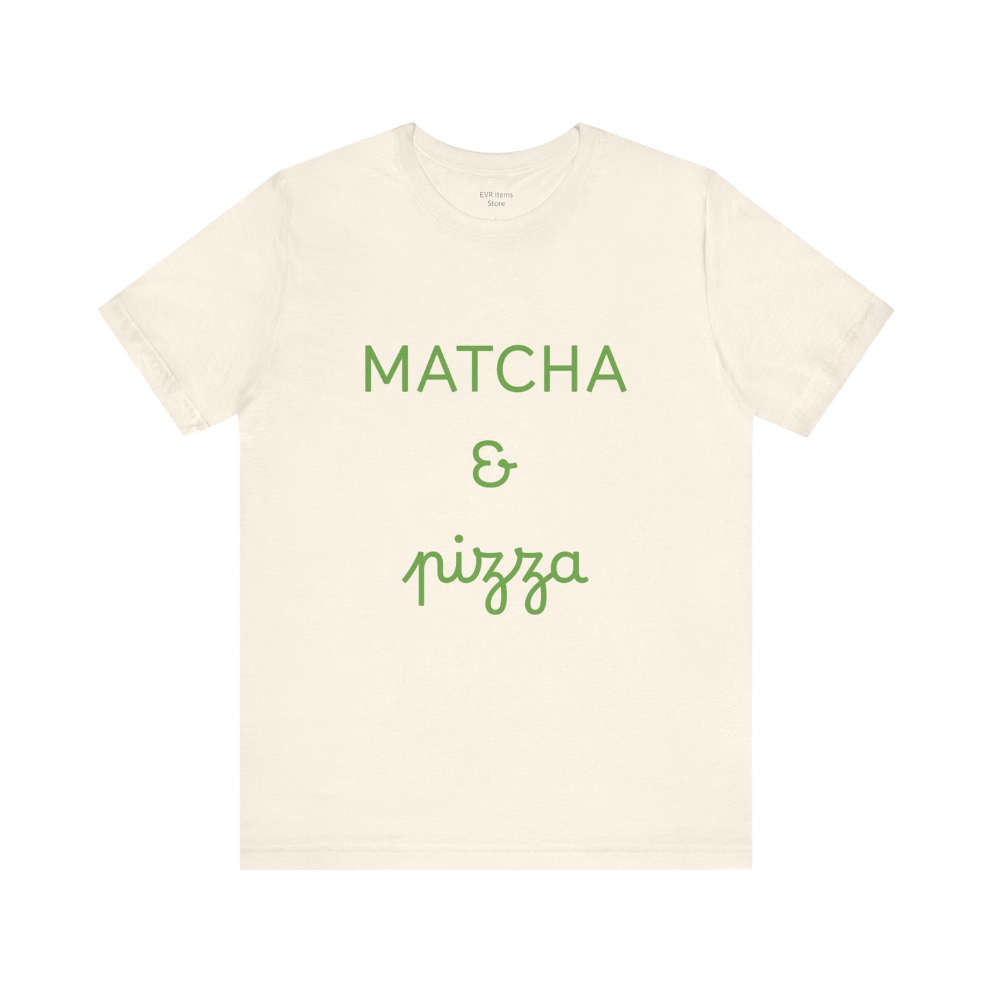 Matcha & Pizza Unisex Tee