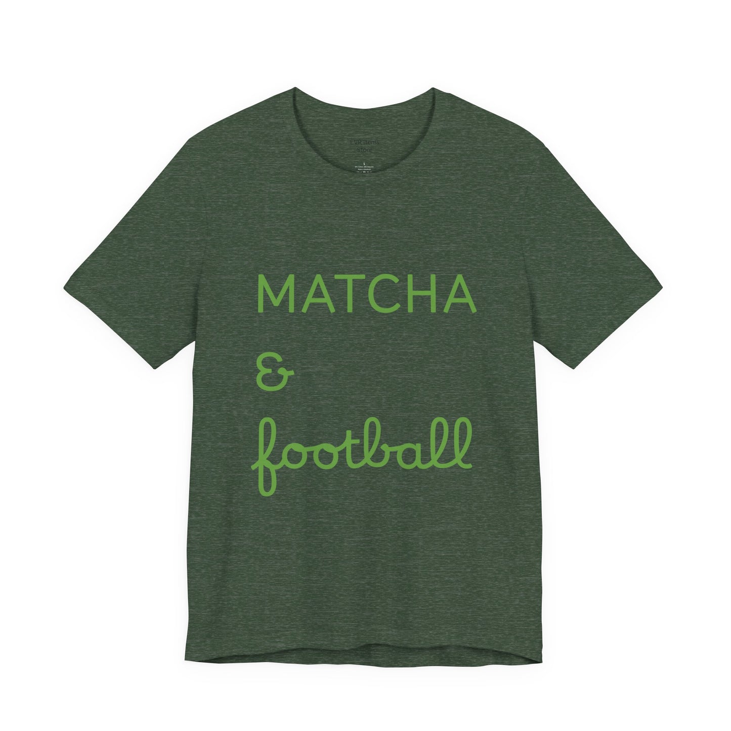 Matcha & Football Tshirt