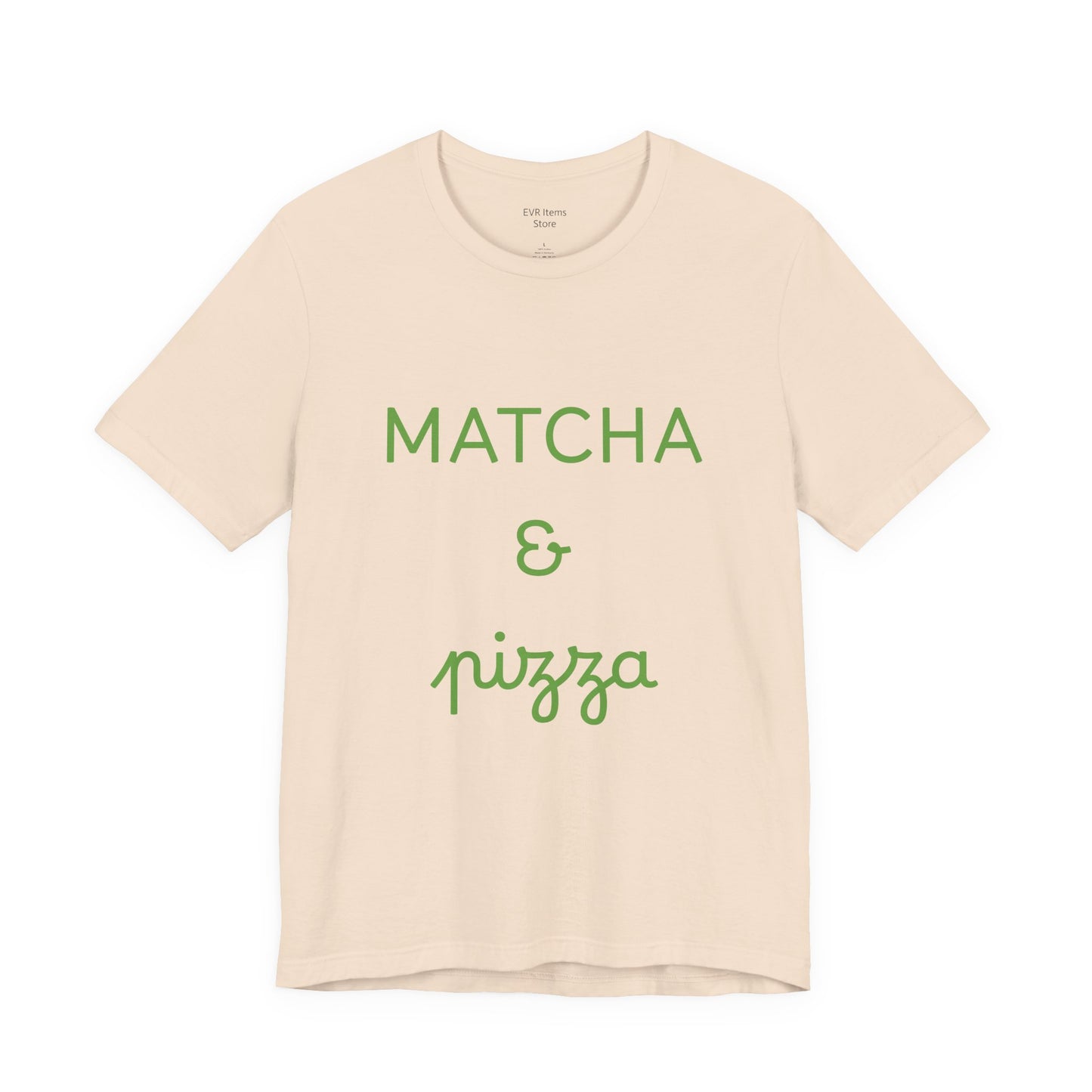 Matcha & Pizza Unisex Tee