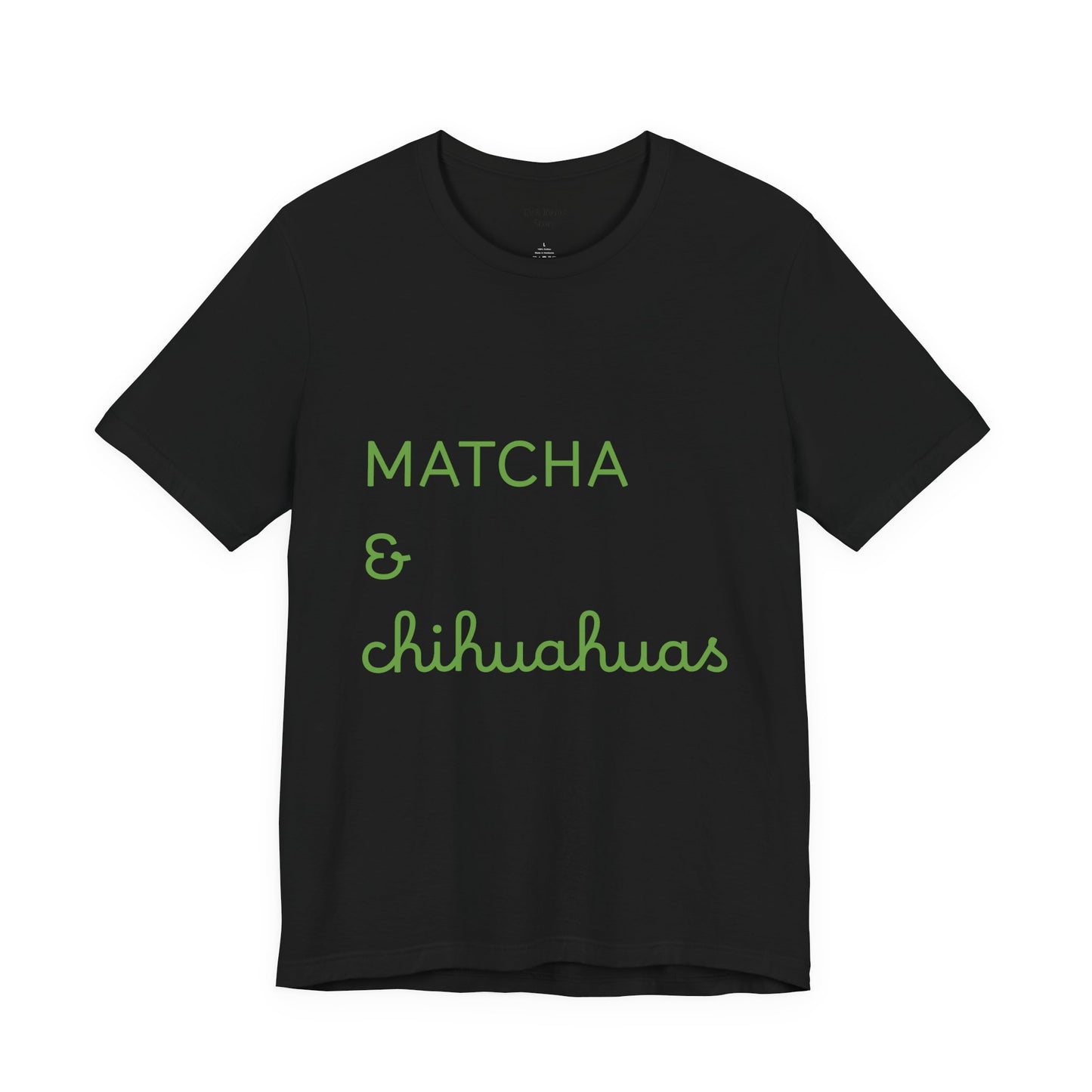 Matcha & Chihuahuas Tshirt animals lover