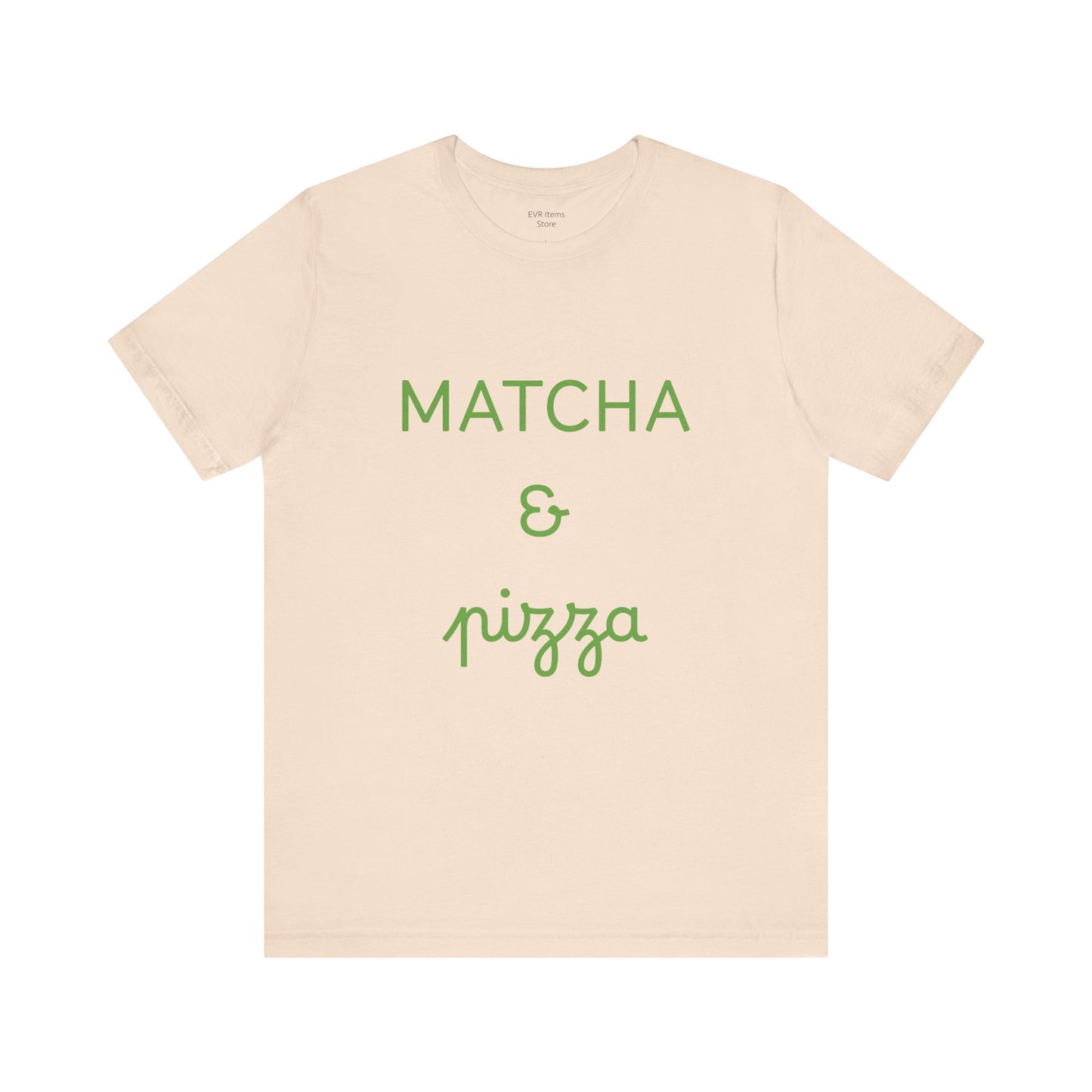 Matcha & Pizza Unisex Tee