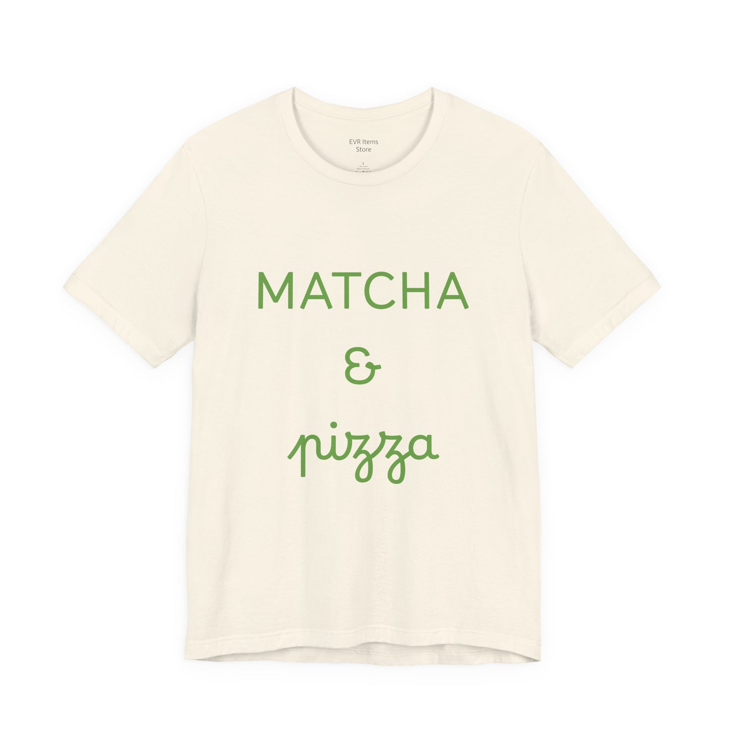 Matcha & Pizza Unisex Tee