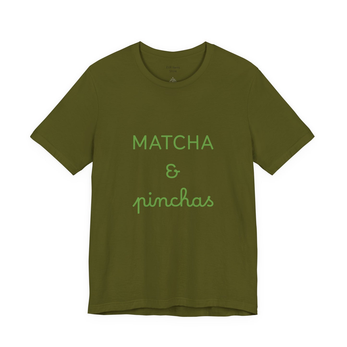 Matcha & Pinchas Unisex Tee, for yoga and matcha lovers