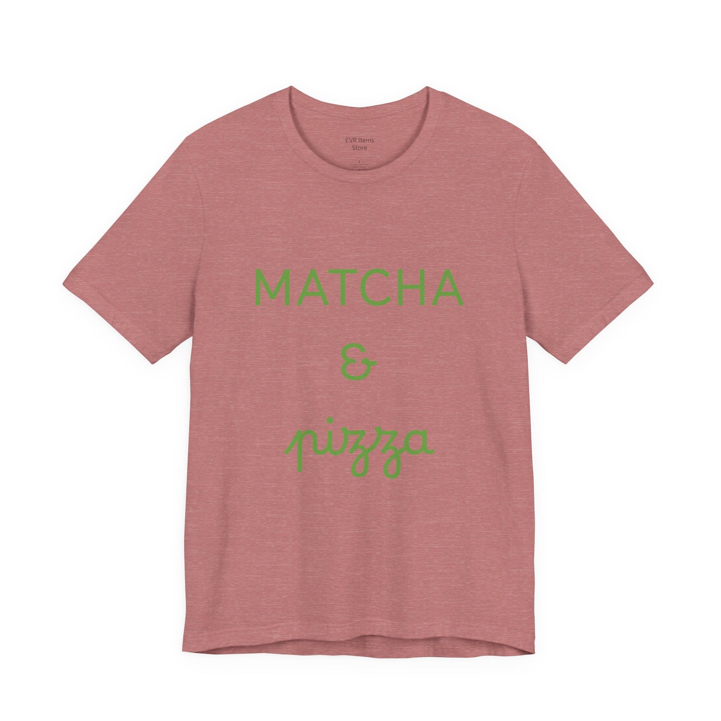 Matcha & Pizza Unisex Tee