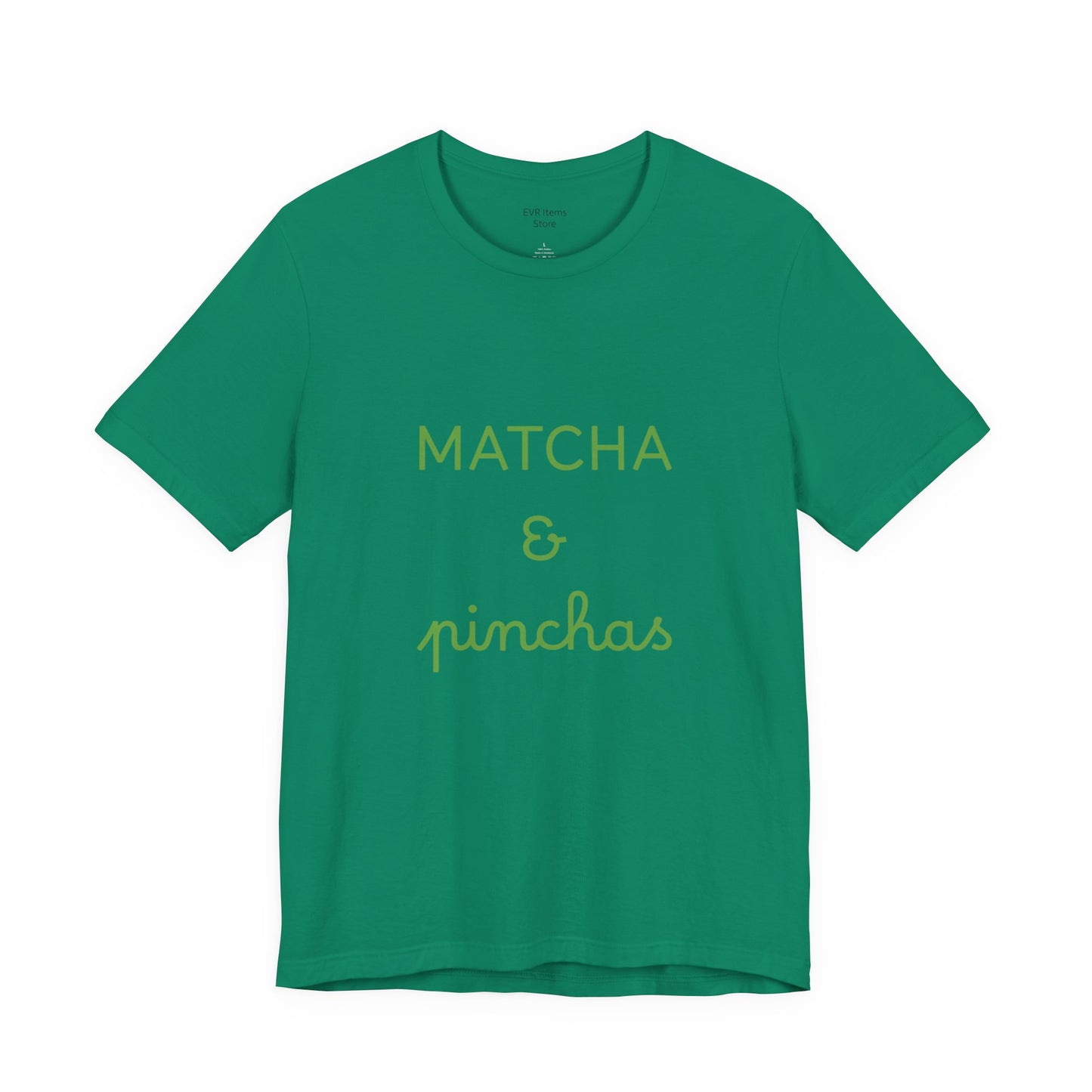 Matcha & Pinchas Unisex Tee, for yoga and matcha lovers