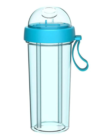 Double-Tube Water Bottle