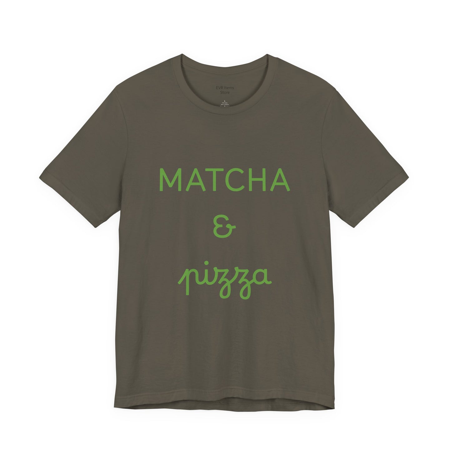 Matcha & Pizza Unisex Tee