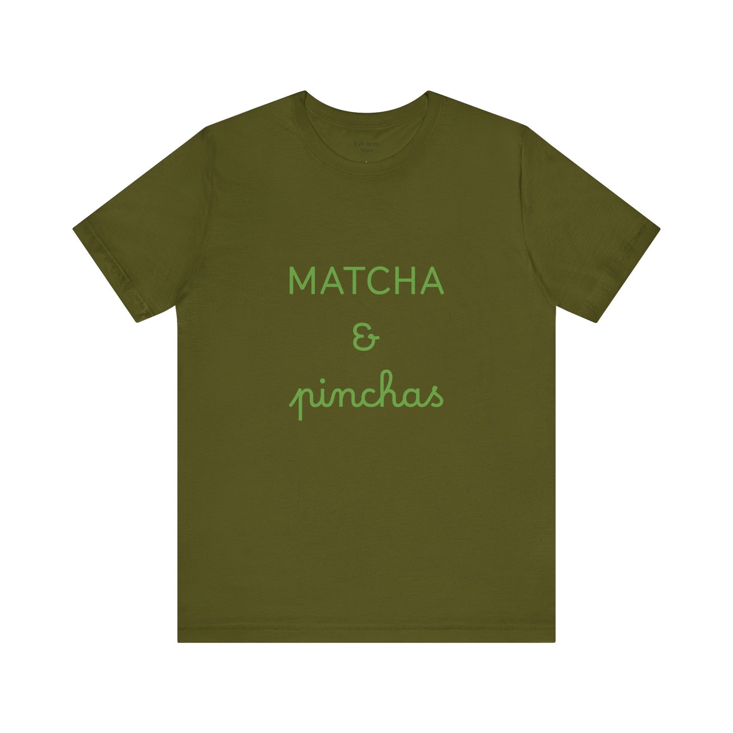 Matcha & Pinchas Unisex Tee, for yoga and matcha lovers