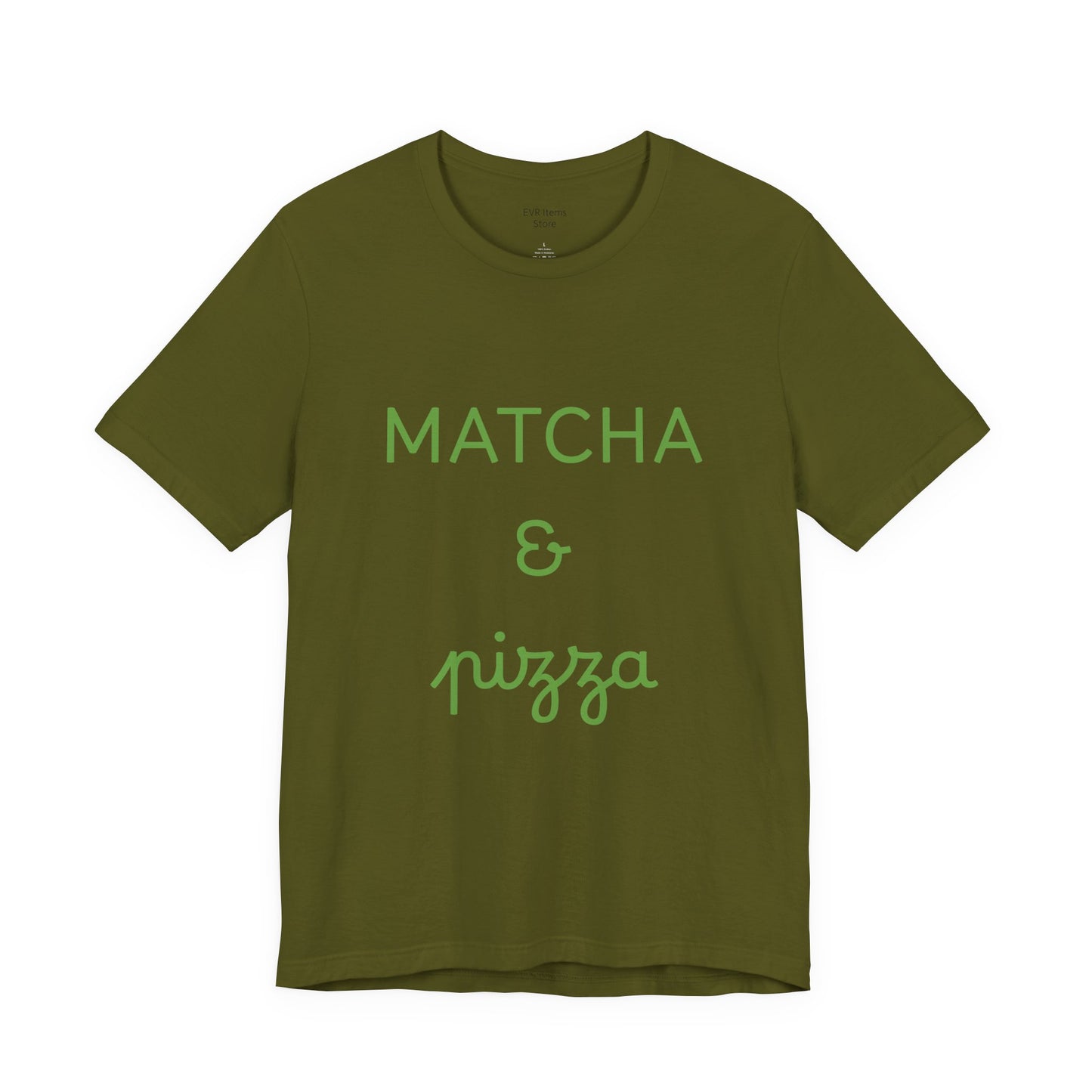 Matcha & Pizza Unisex Tee