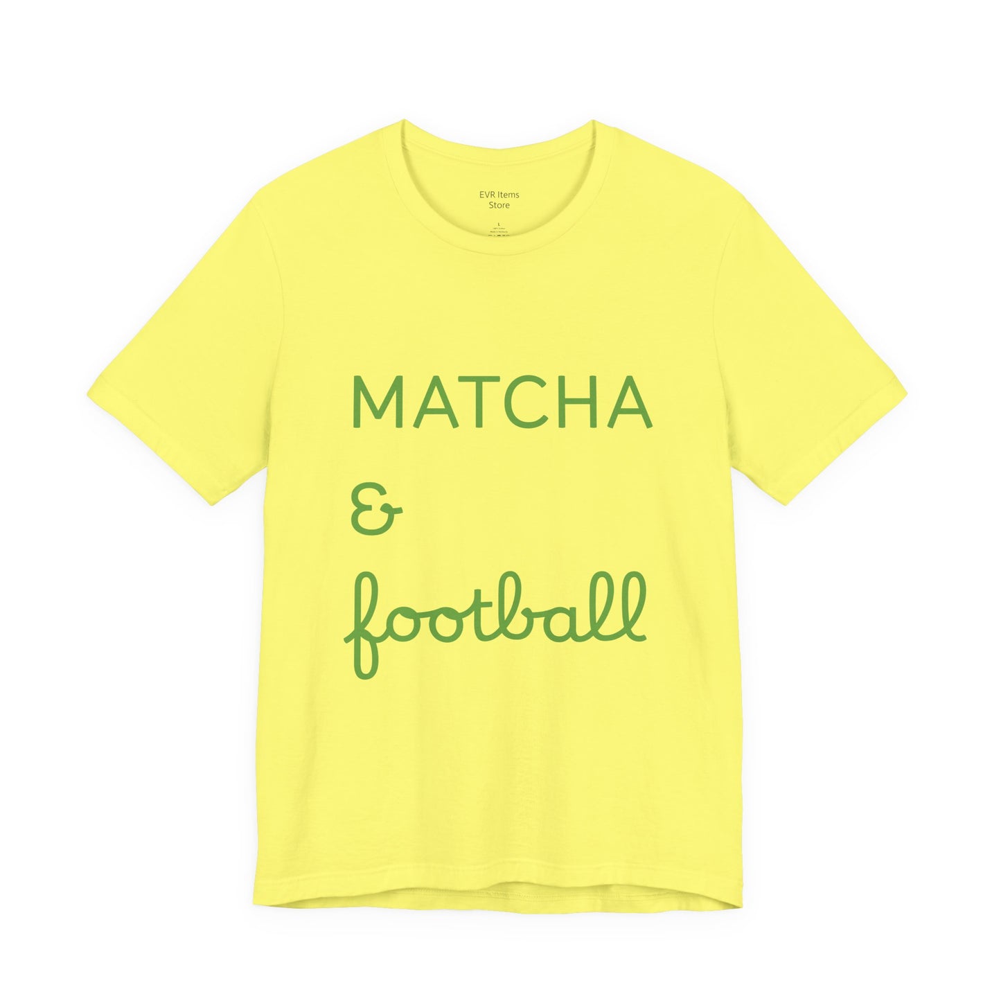 Matcha & Football Tshirt