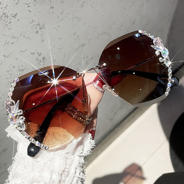 Bedazzled Gradient Sunglasses