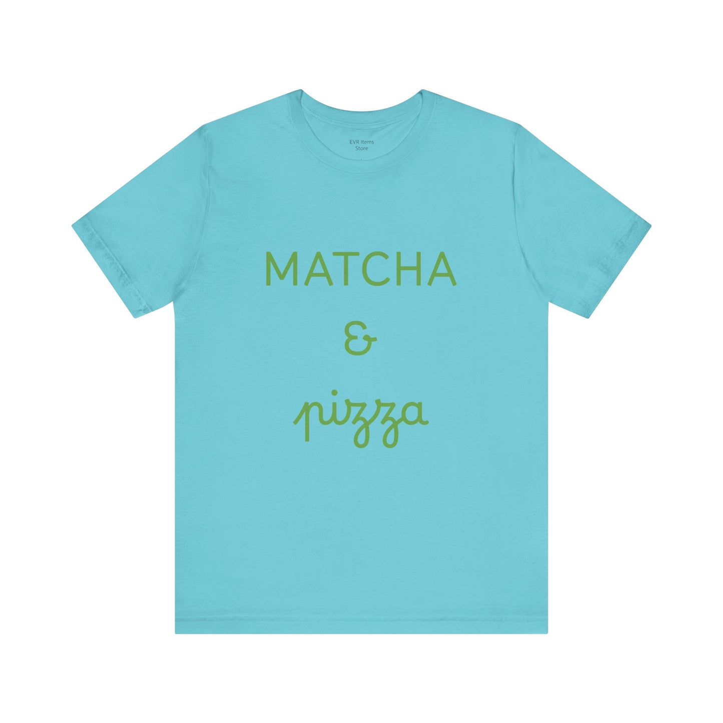 Matcha & Pizza Unisex Tee