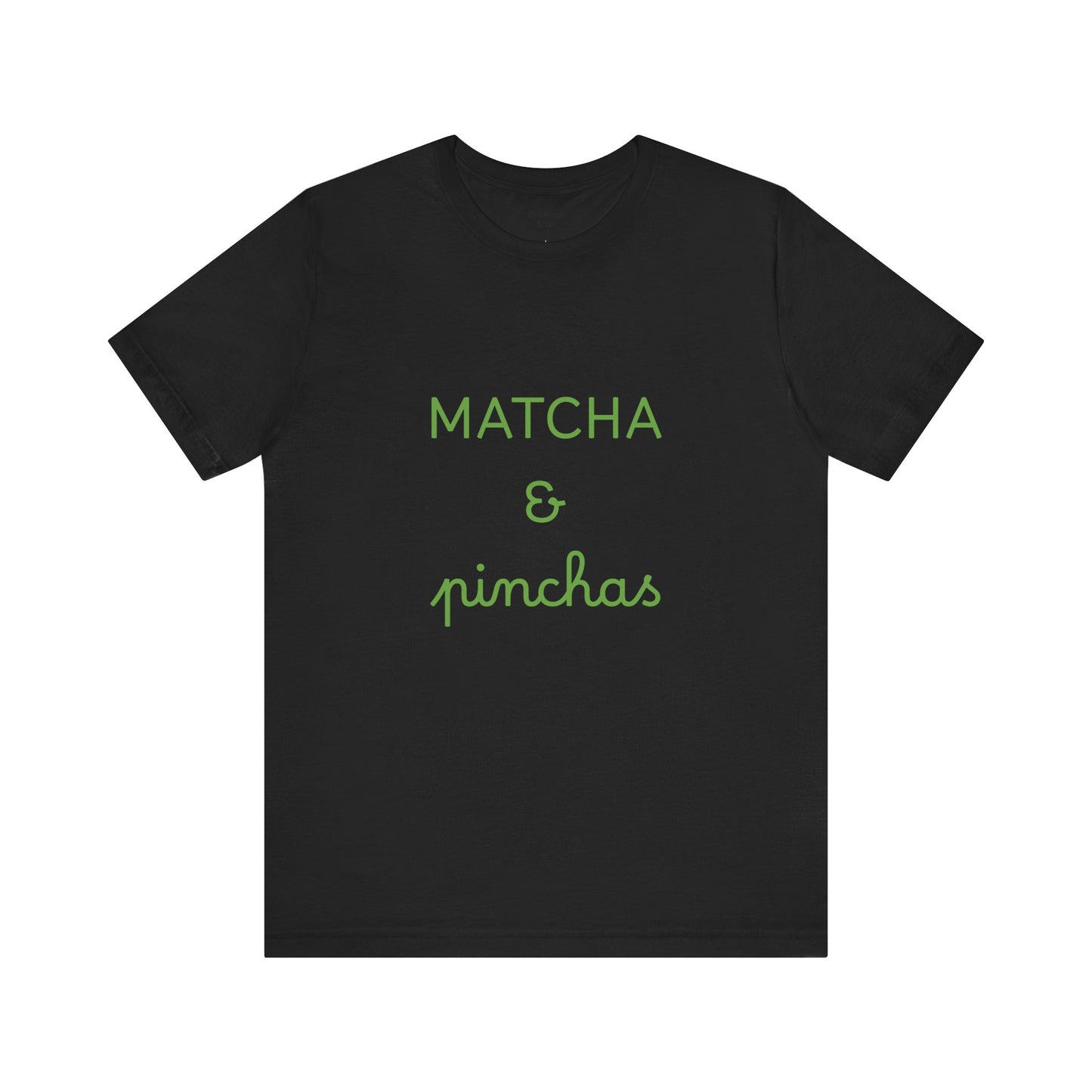 Matcha & Pinchas Unisex Tee, for yoga and matcha lovers