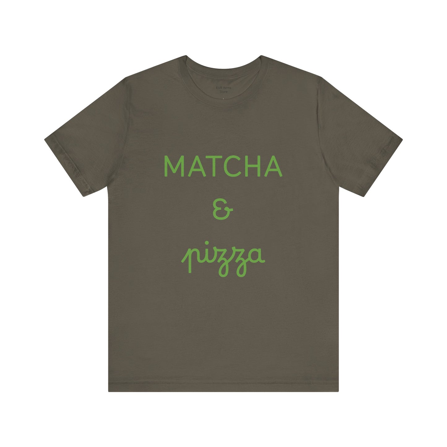 Matcha & Pizza Unisex Tee