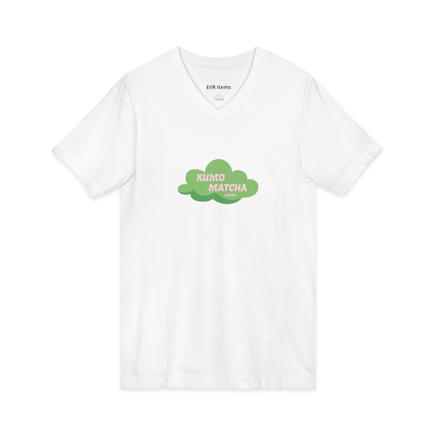 Unisex Jersey Short Sleeve V-Neck Tee