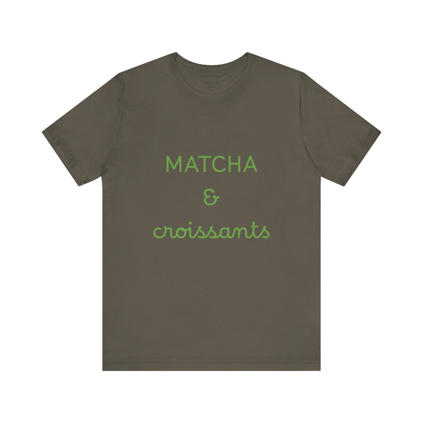 Matcha & Croissants Tee