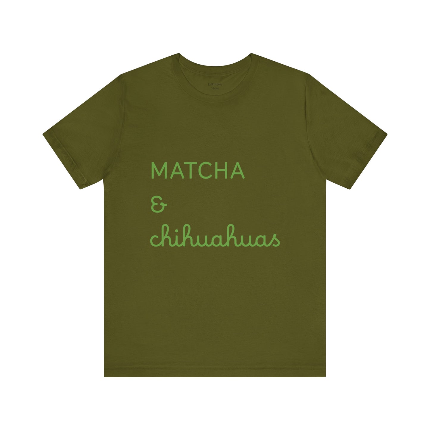Matcha & Chihuahuas Tshirt animals lover