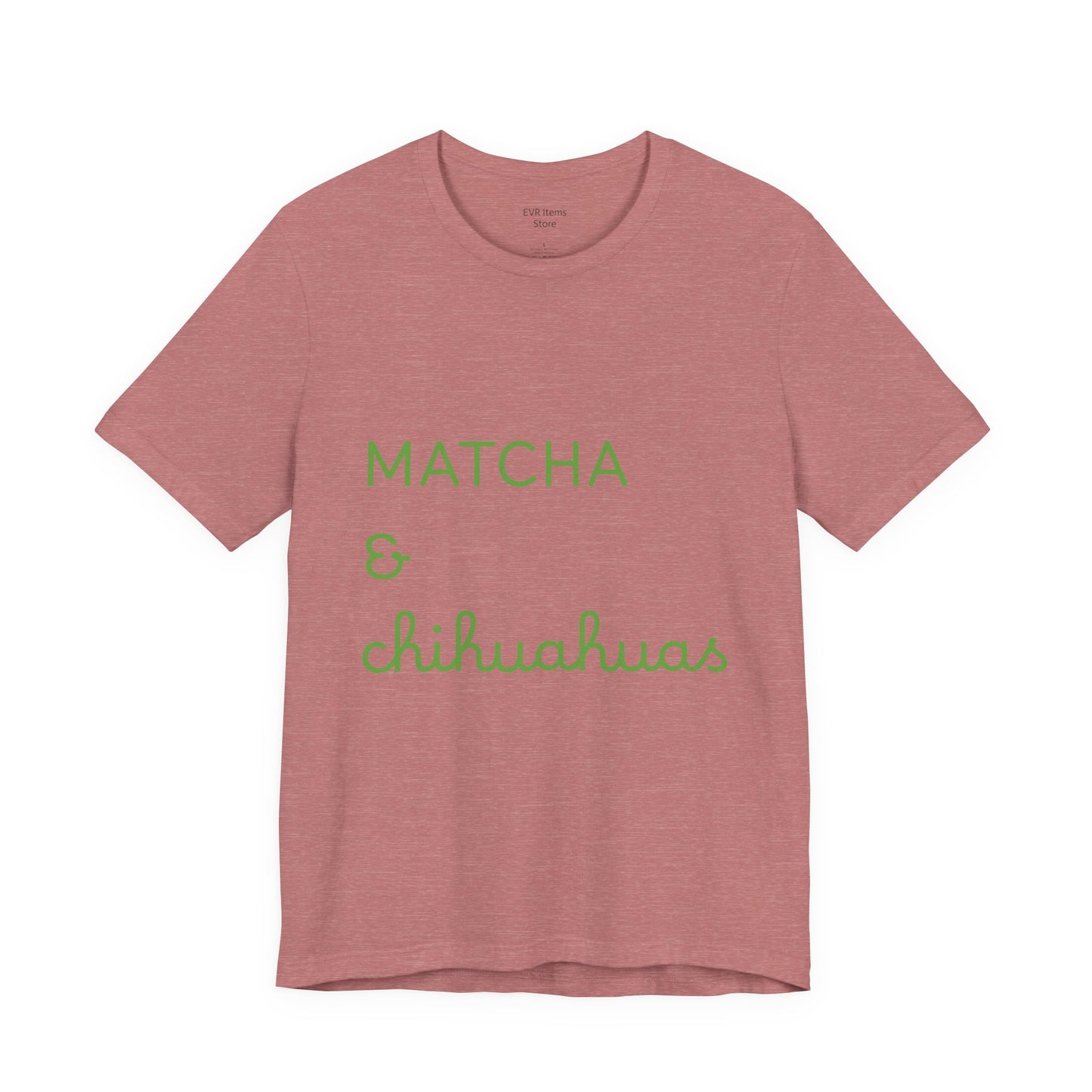 Matcha & Chihuahuas Tshirt animals lover