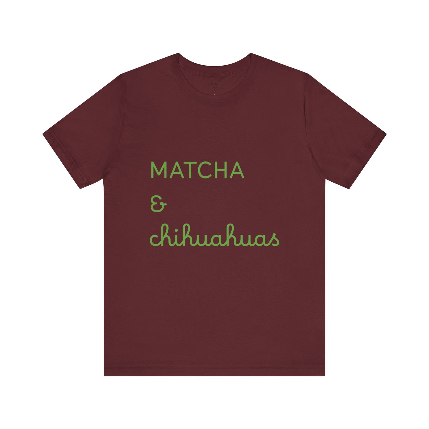 Matcha & Chihuahuas Tshirt animals lover