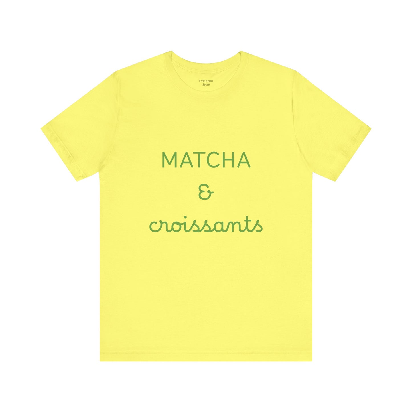 Matcha & Croissants Tee
