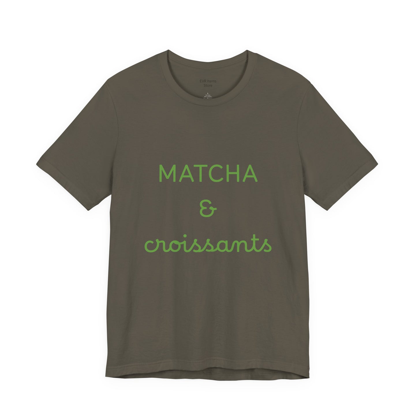 Matcha & Croissants Tee