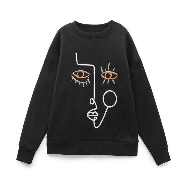 Fashion Printing Basic Sweatshirts