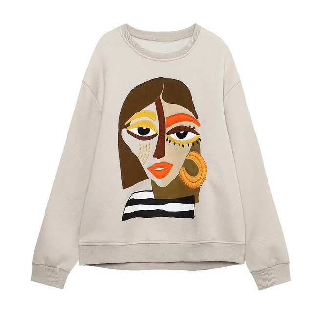 Fashion Printing Basic Sweatshirts