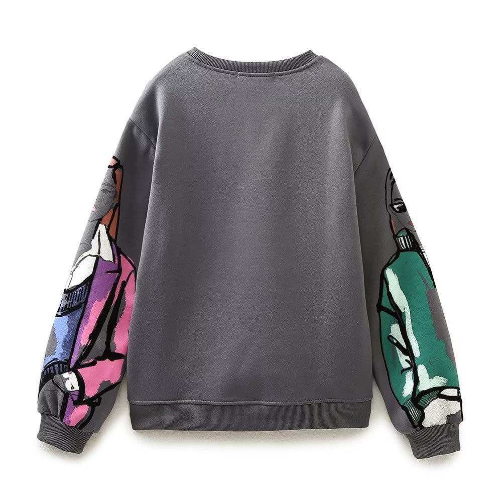 Fashion Printing Basic Sweatshirts