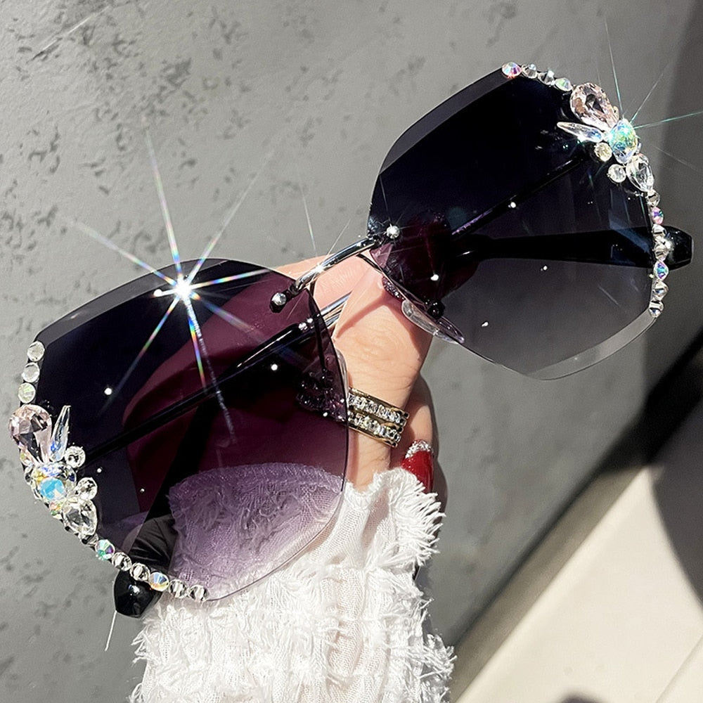 Bedazzled Gradient Sunglasses