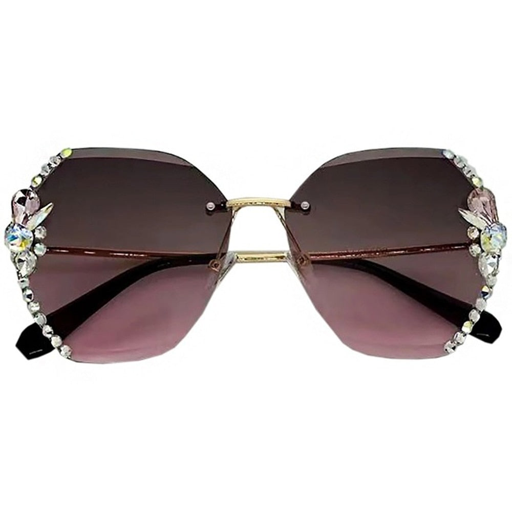 Bedazzled Gradient Sunglasses