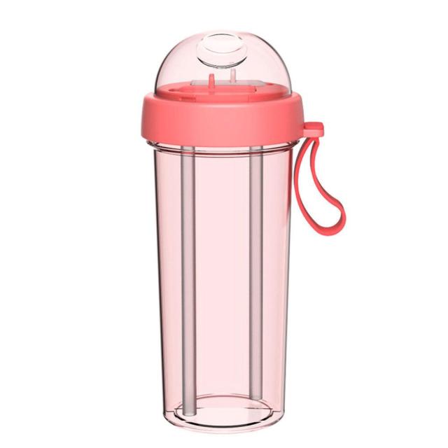 Double-Tube Water Bottle