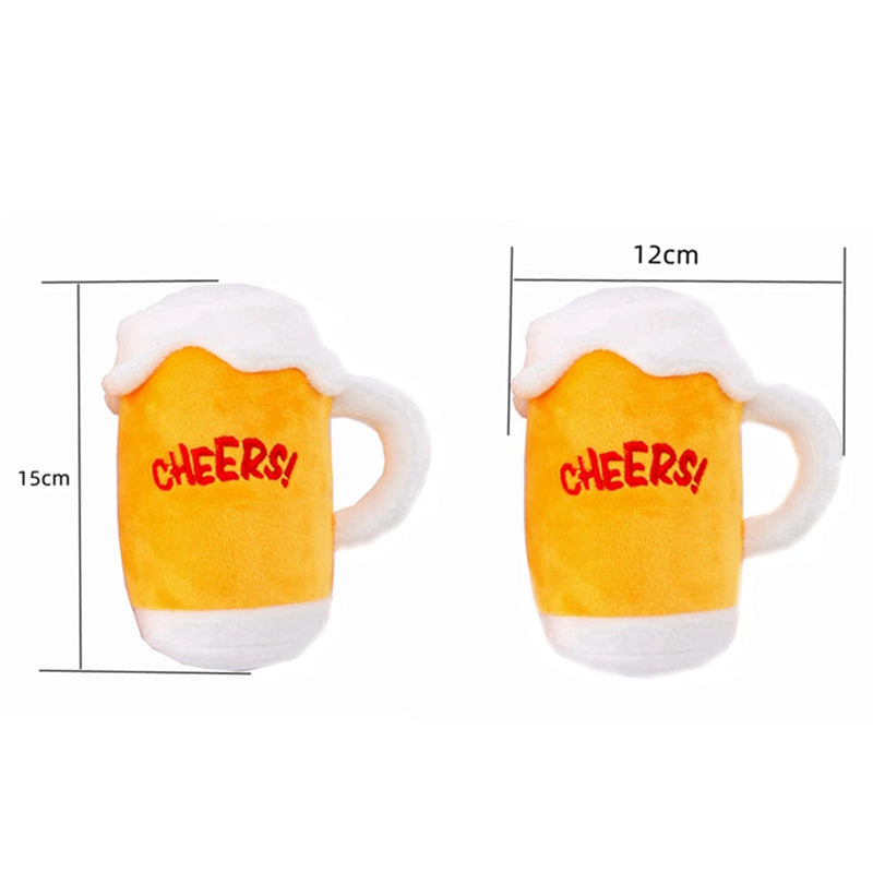 Beer Bottle Cup pet toy