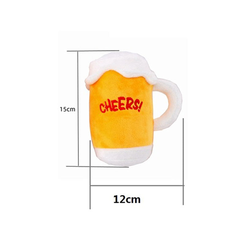 Beer Bottle Cup pet toy